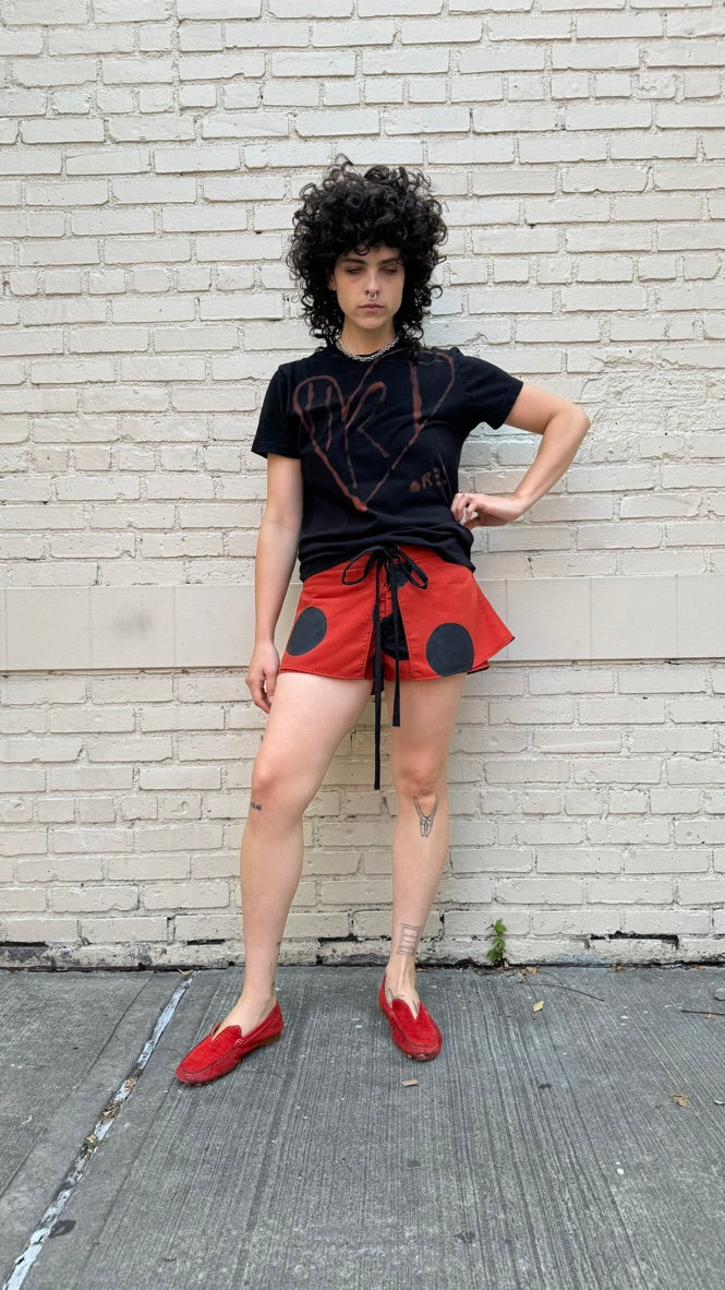 TRANSFORMED DOTS skort