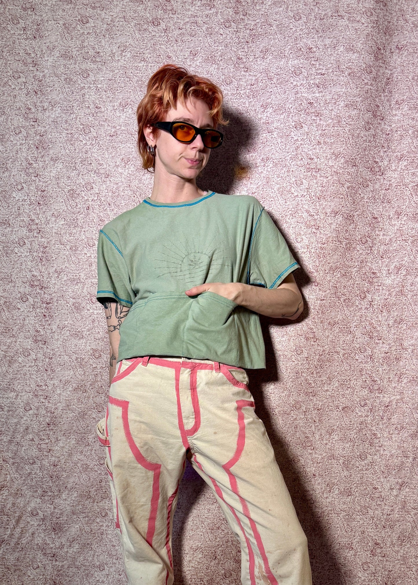 FOLDED POCKET T