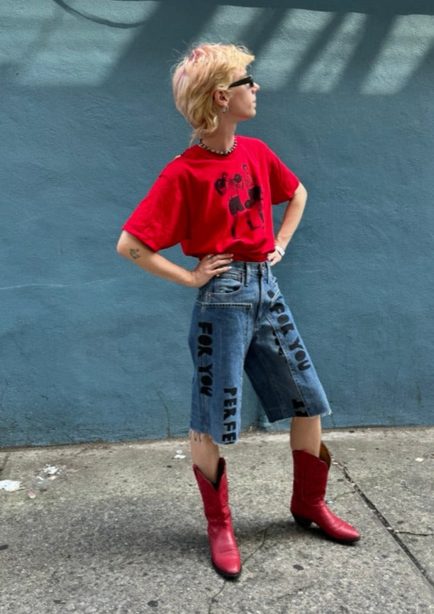 SLASH & SPREAD PERFECT FOR YOU jorts