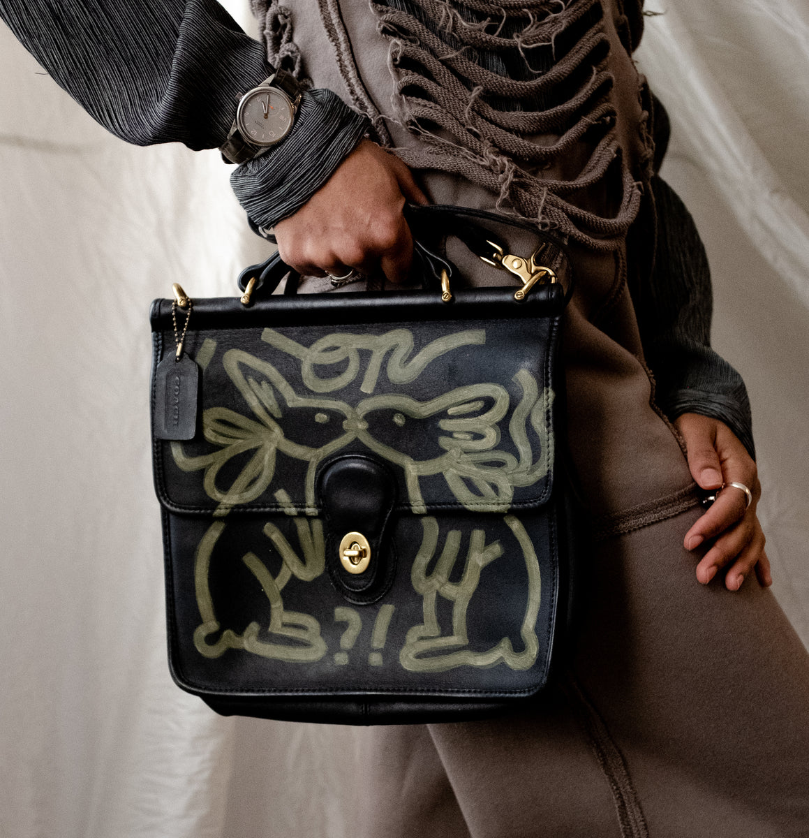 Coach bunny bag Clearance