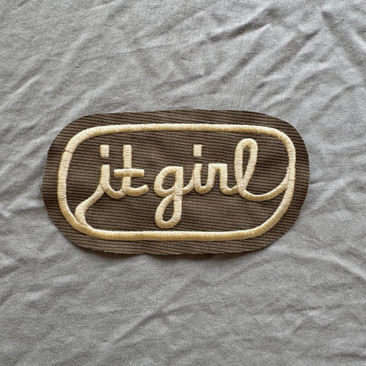 IT GIRL/BOY/THEY patches