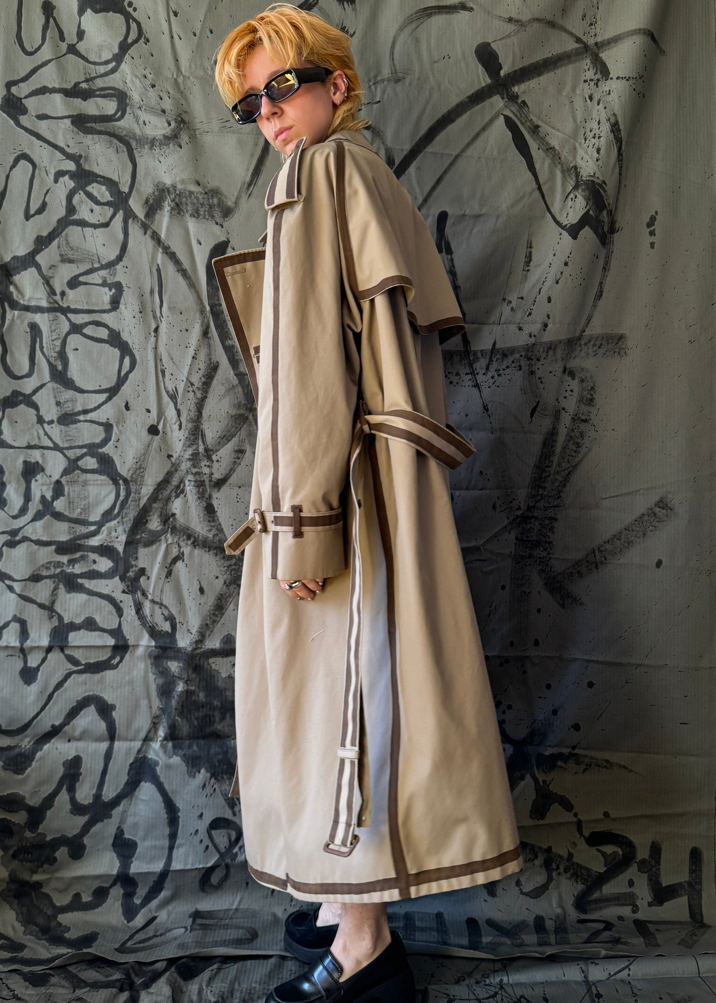 seams trench coat