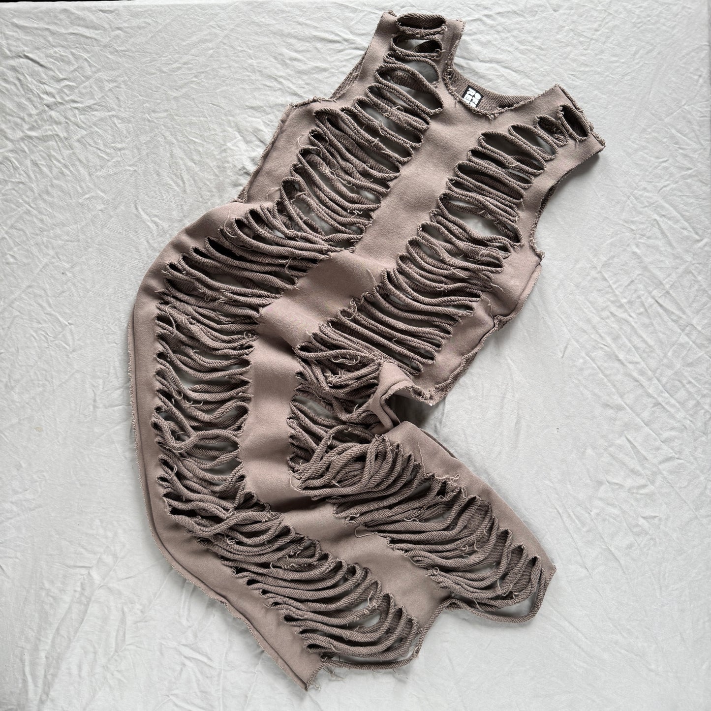 sliced ribs dress
