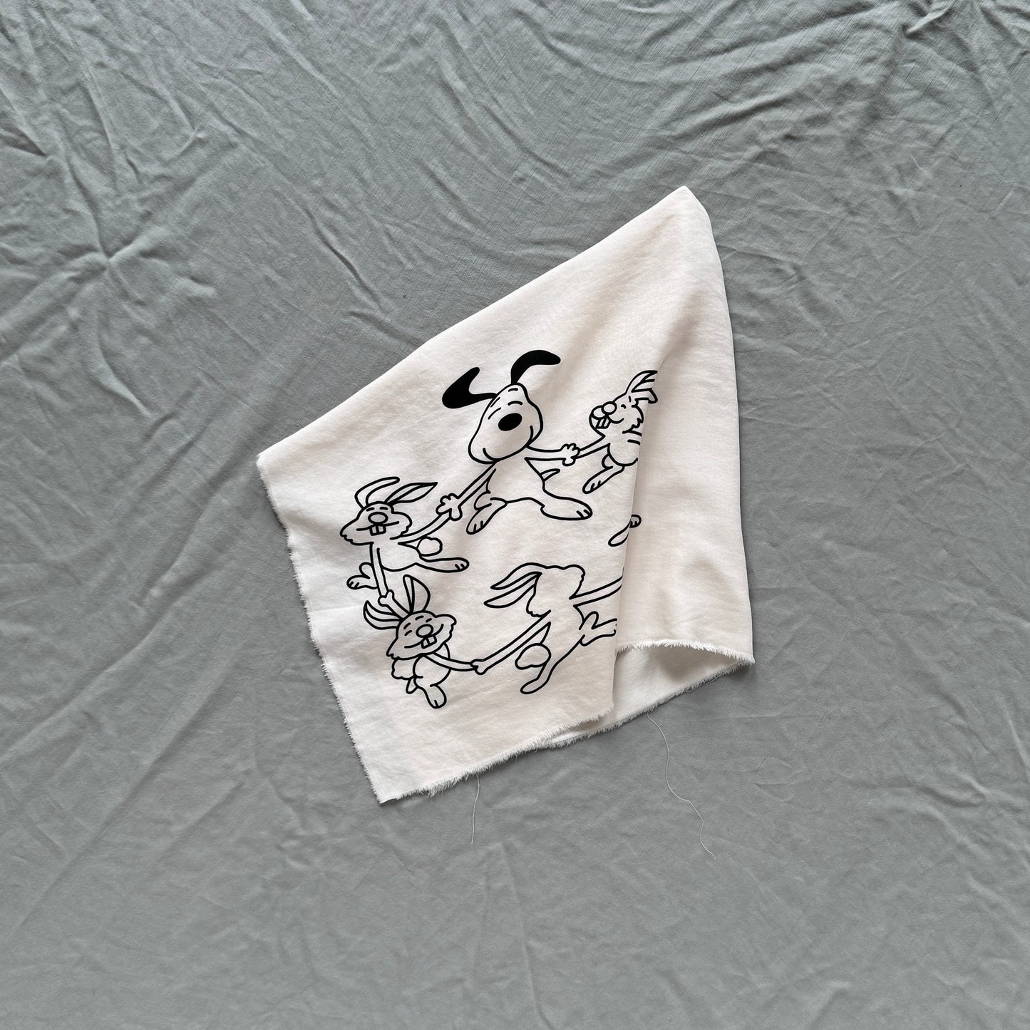 Snoopy & their Bunnies handkerchief