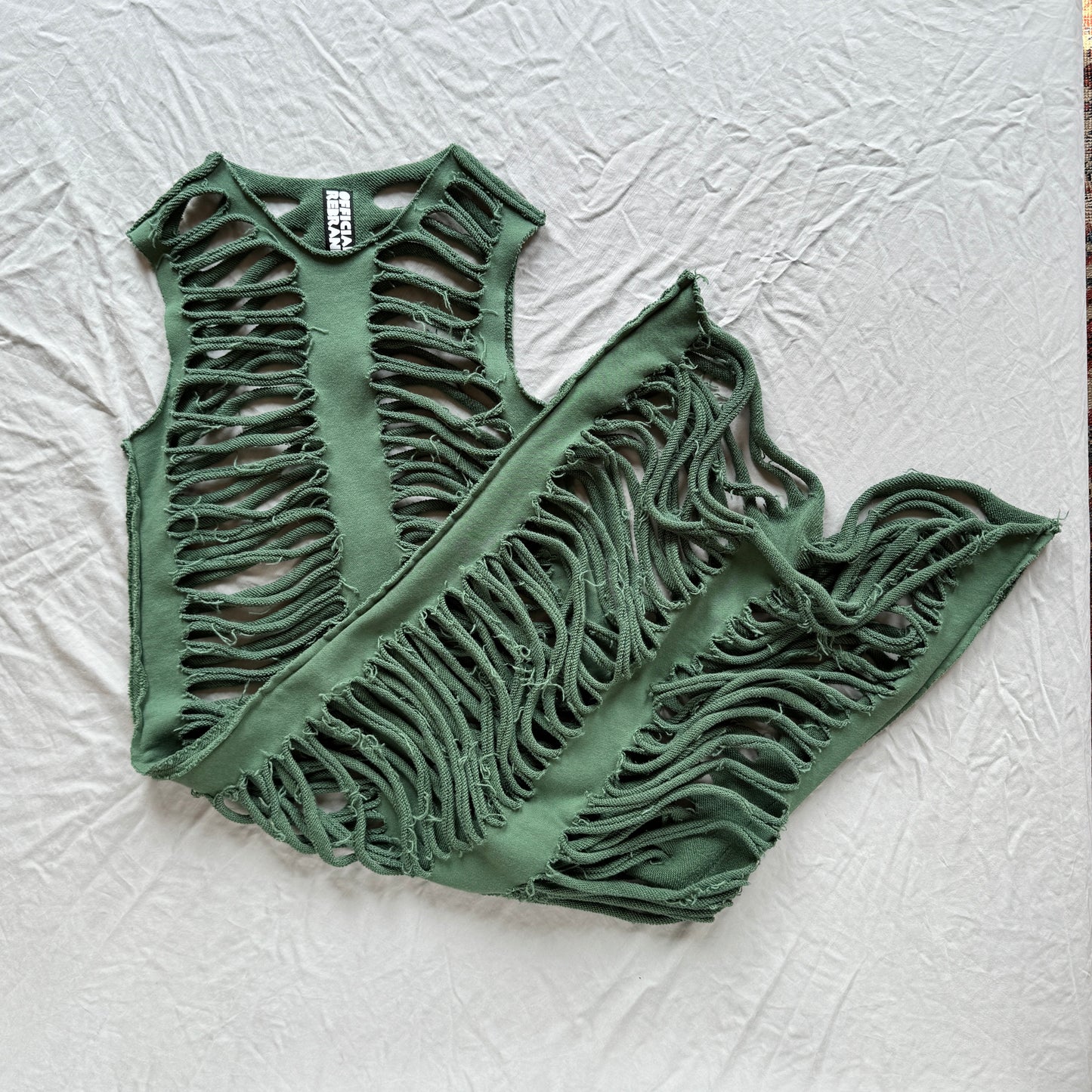 sliced ribs dress