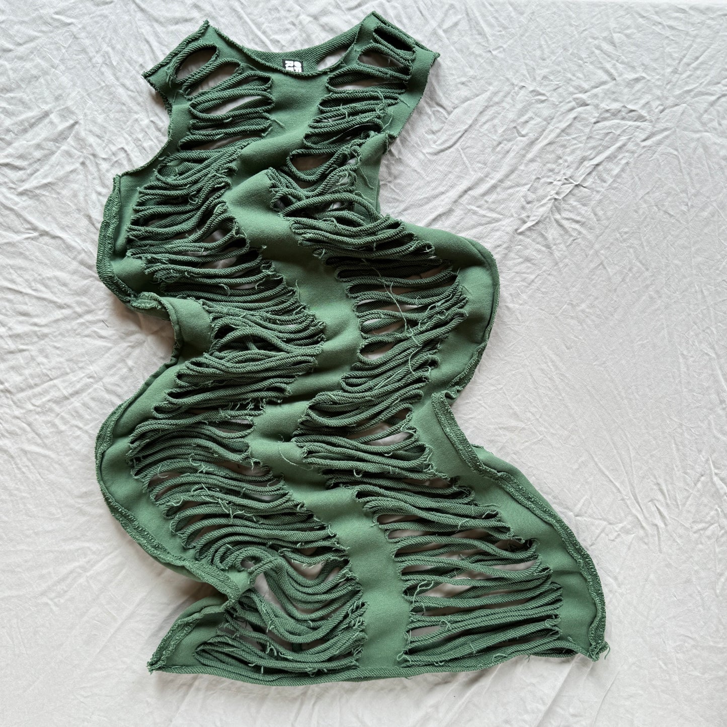 sliced ribs dress