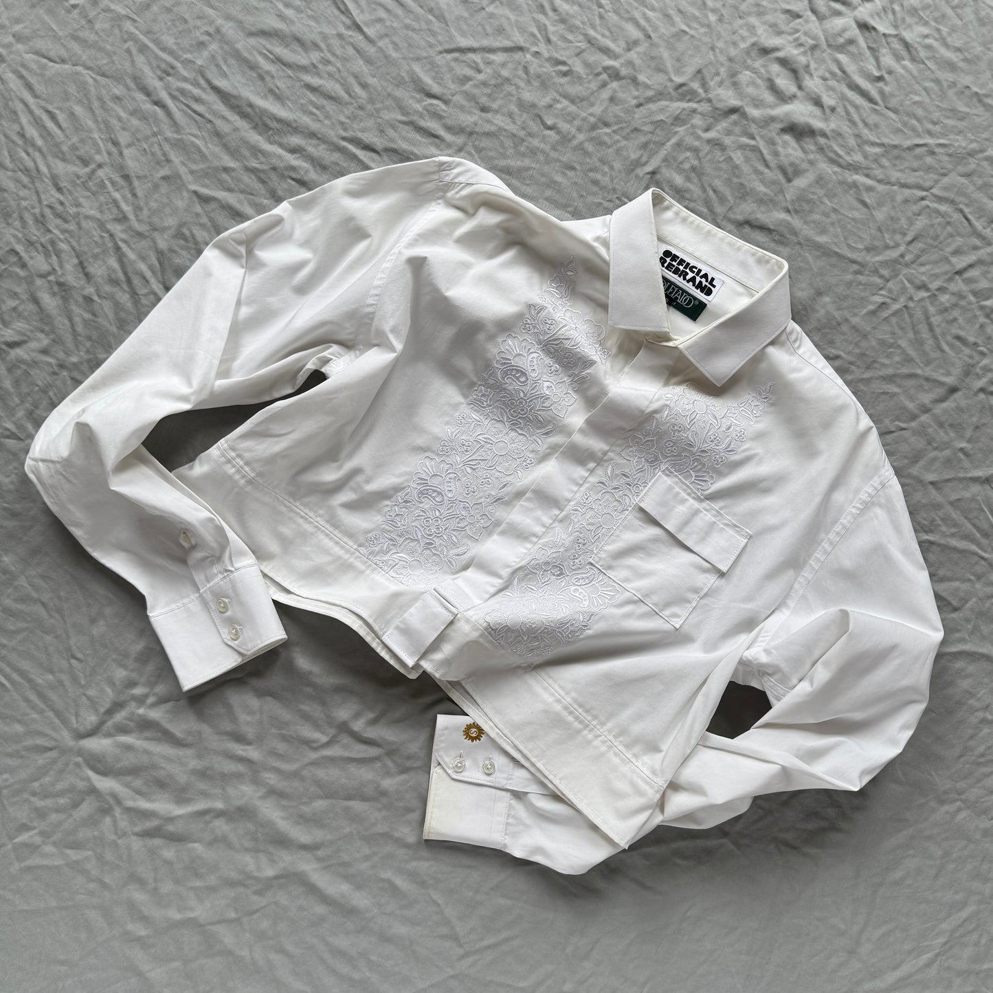 NON-BINARY button shirts (white/neutrals)