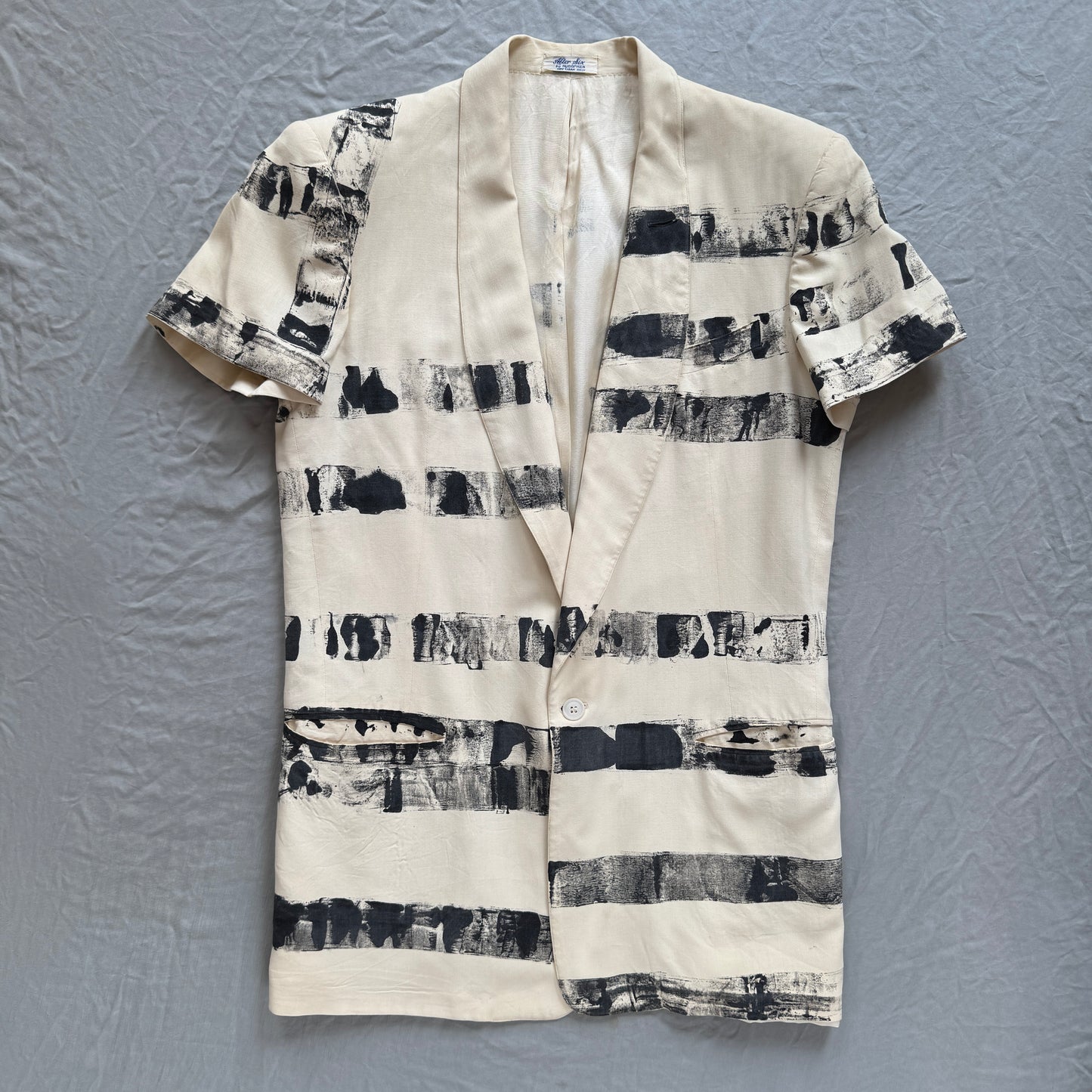 ROLLED LINES vintage cropped tuxedo