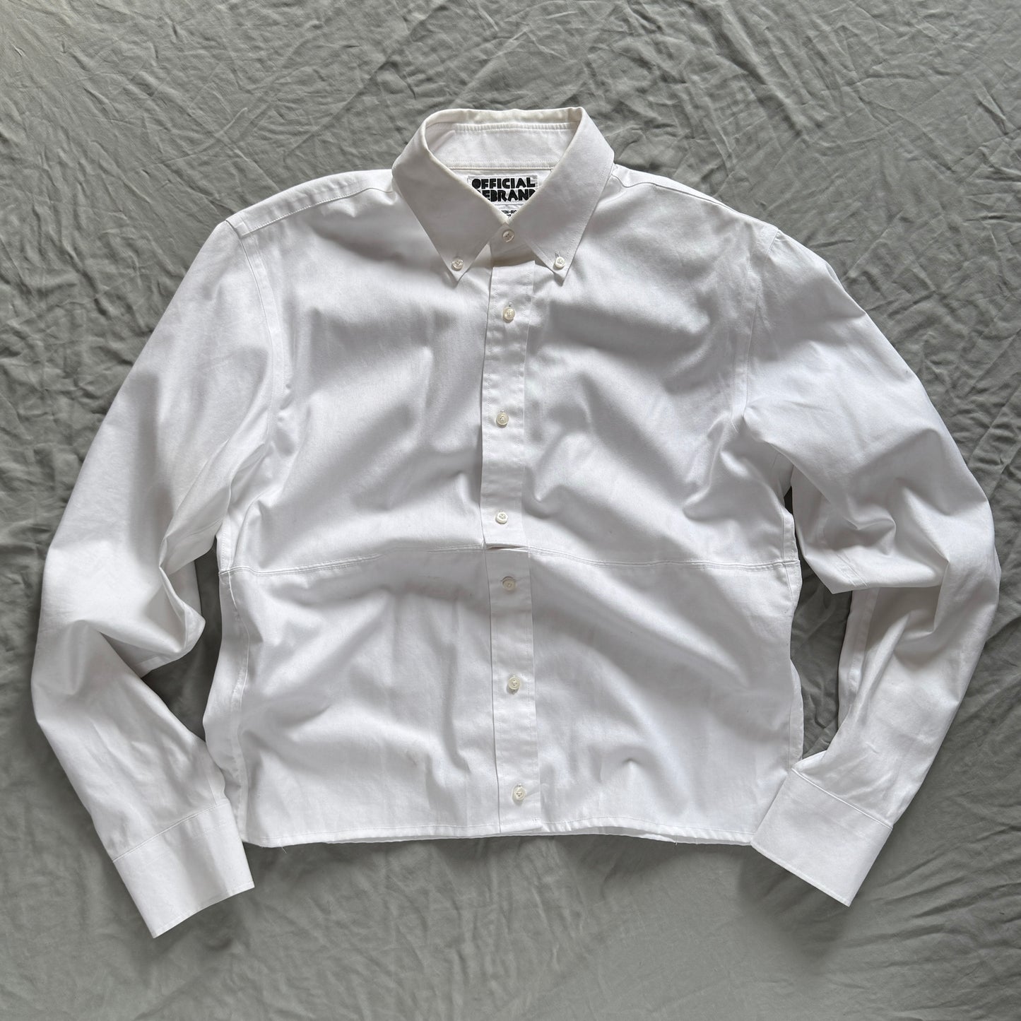 NON-BINARY button shirts (white/neutrals)