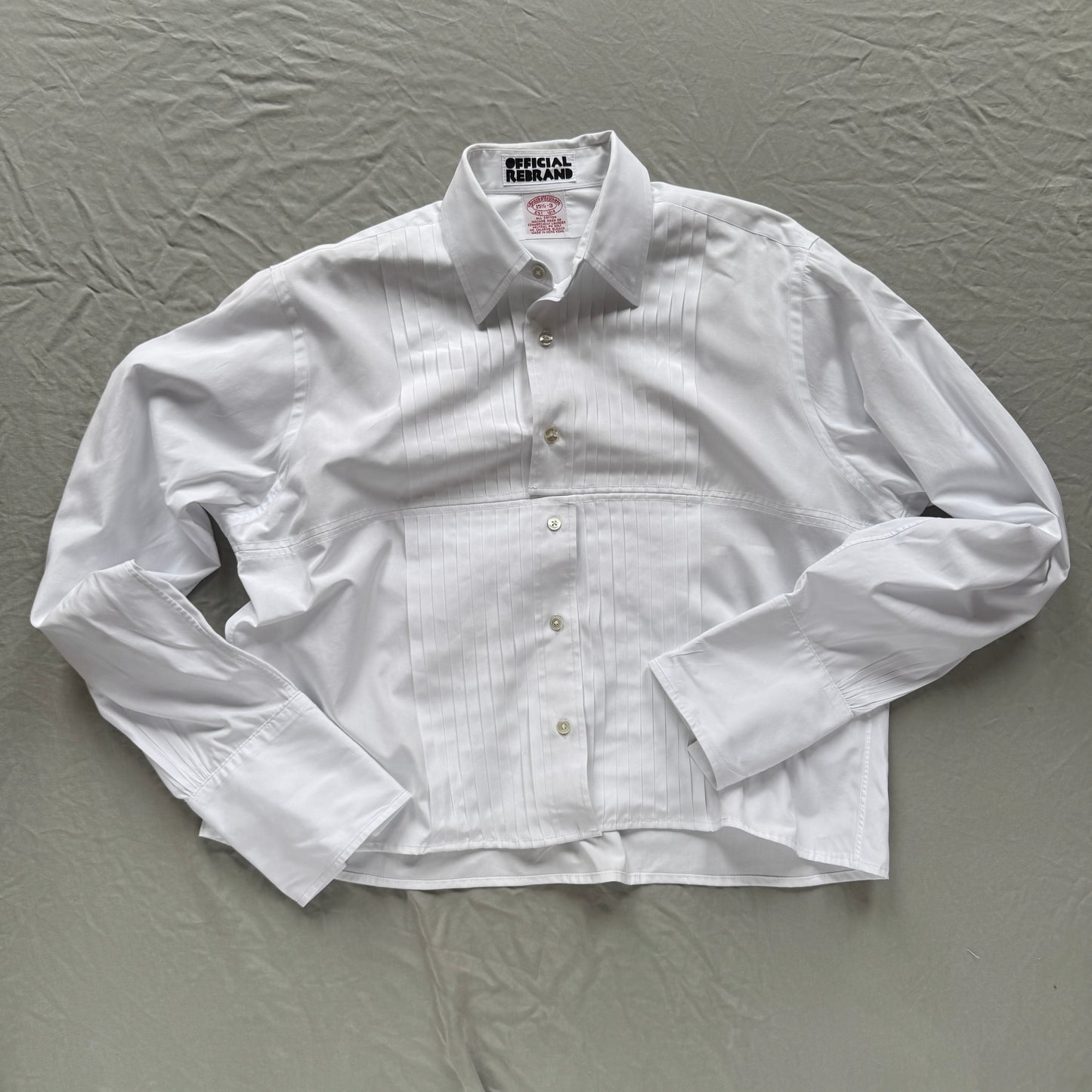 NON-BINARY button shirts (white/neutrals)