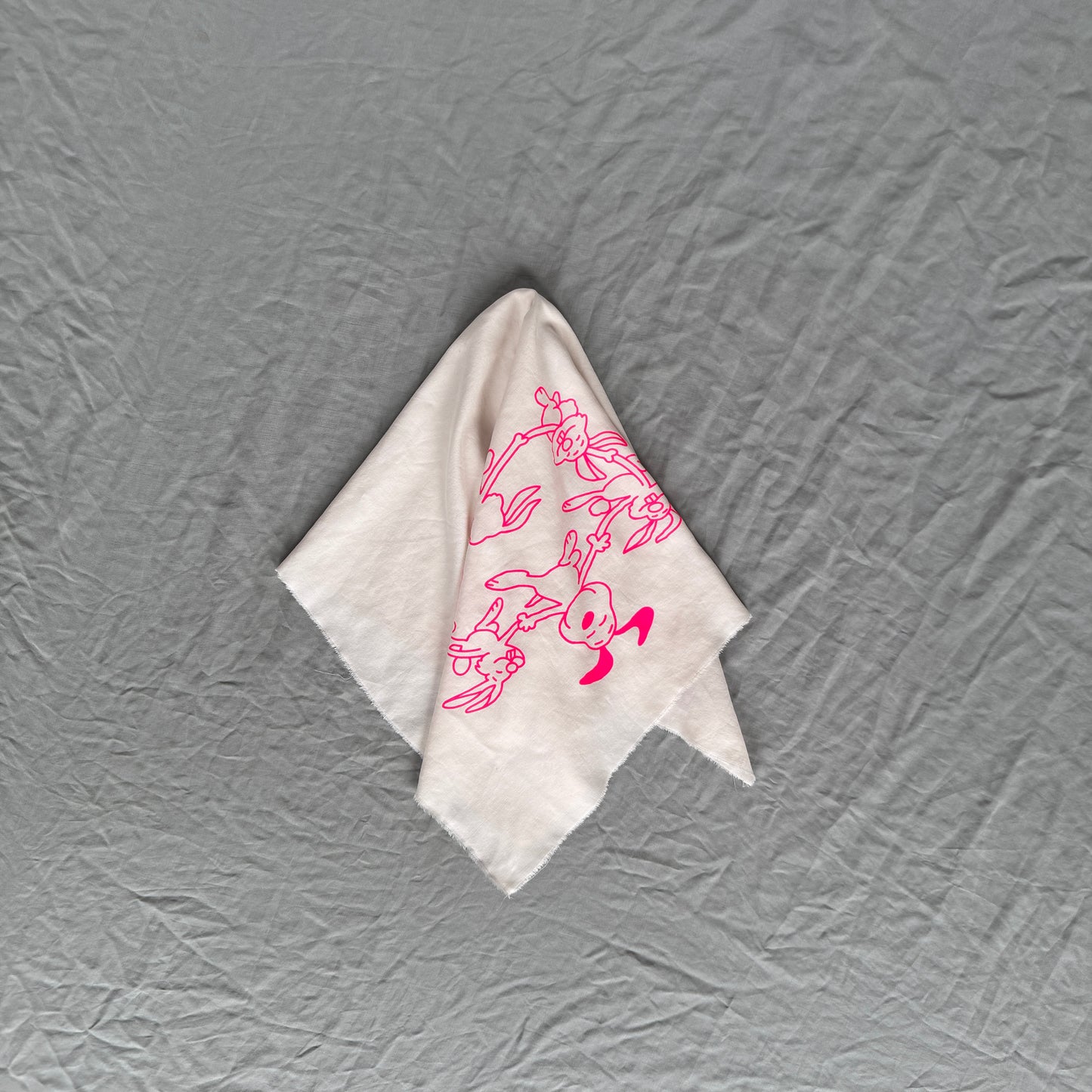 Snoopy & their Bunnies handkerchief