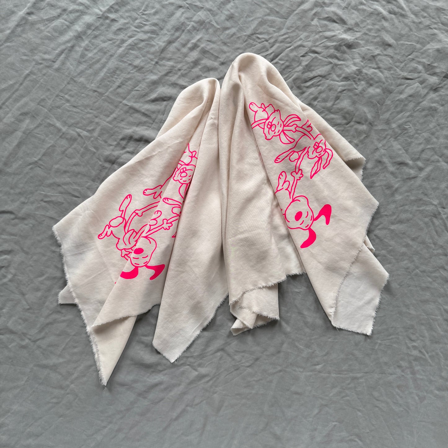 Snoopy & their Bunnies handkerchief
