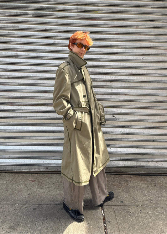 seams trench coat