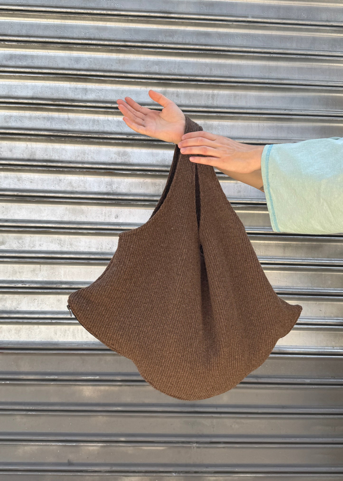 convertible sweater vest tote