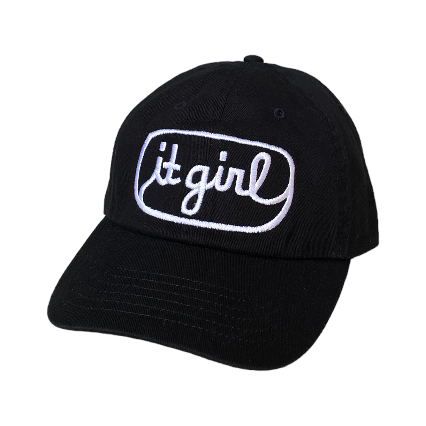 IT GIRL/BOY/THEY upcycled dad hats