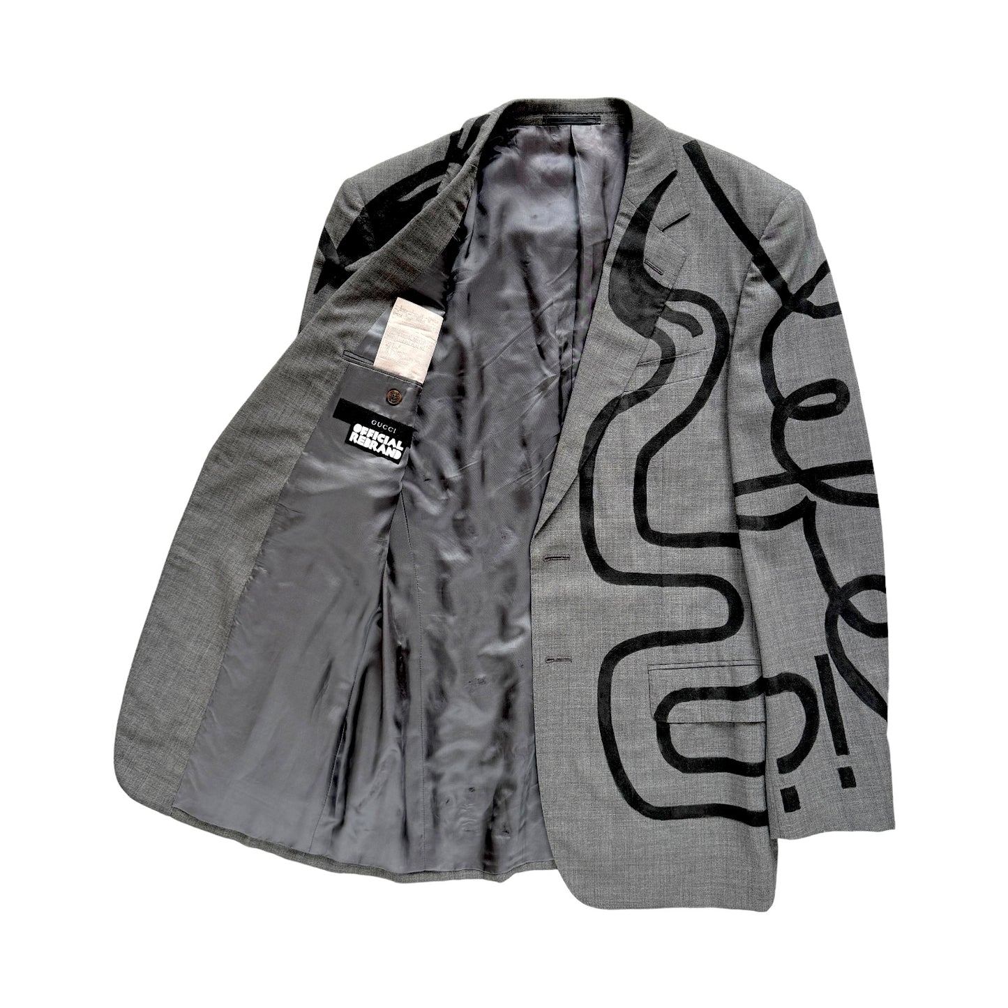 GUCCI SWANS blazer