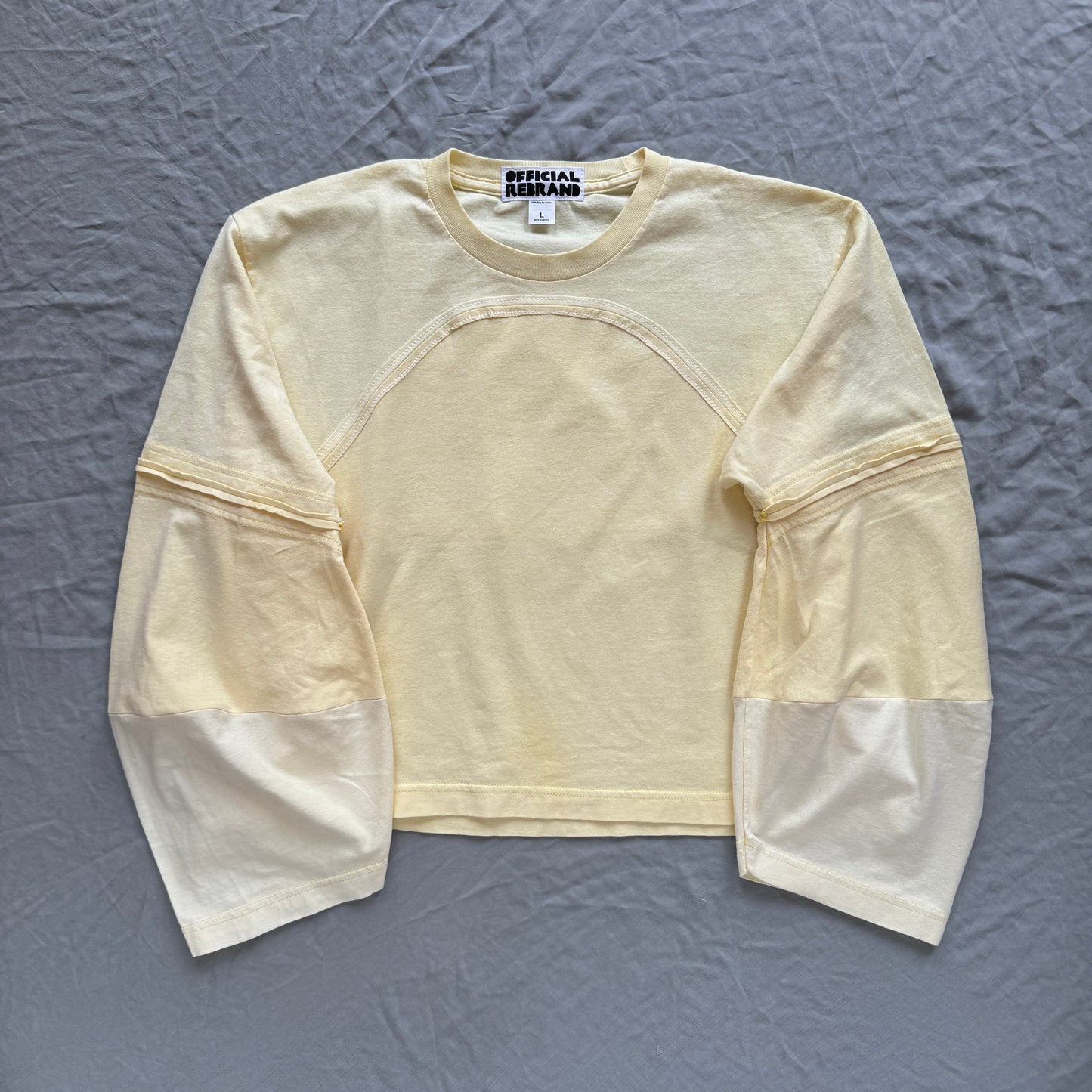 custard horizon extended sleeve T