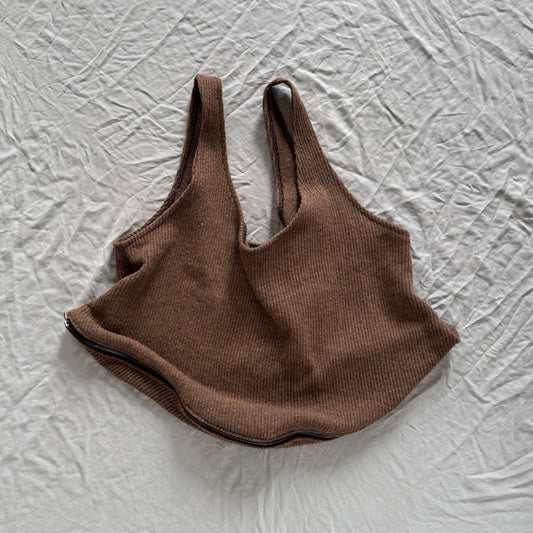 convertible sweater vest tote