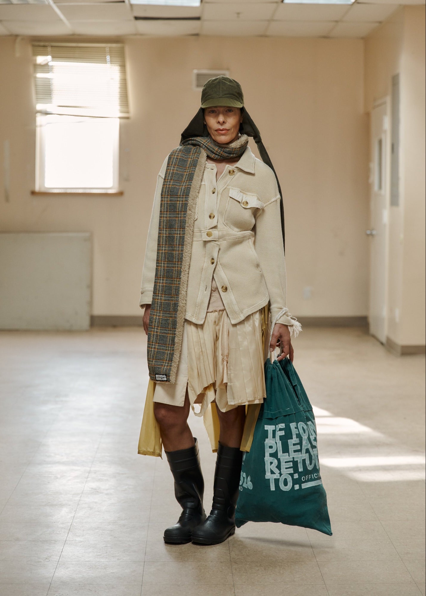 plaid fleece scarves