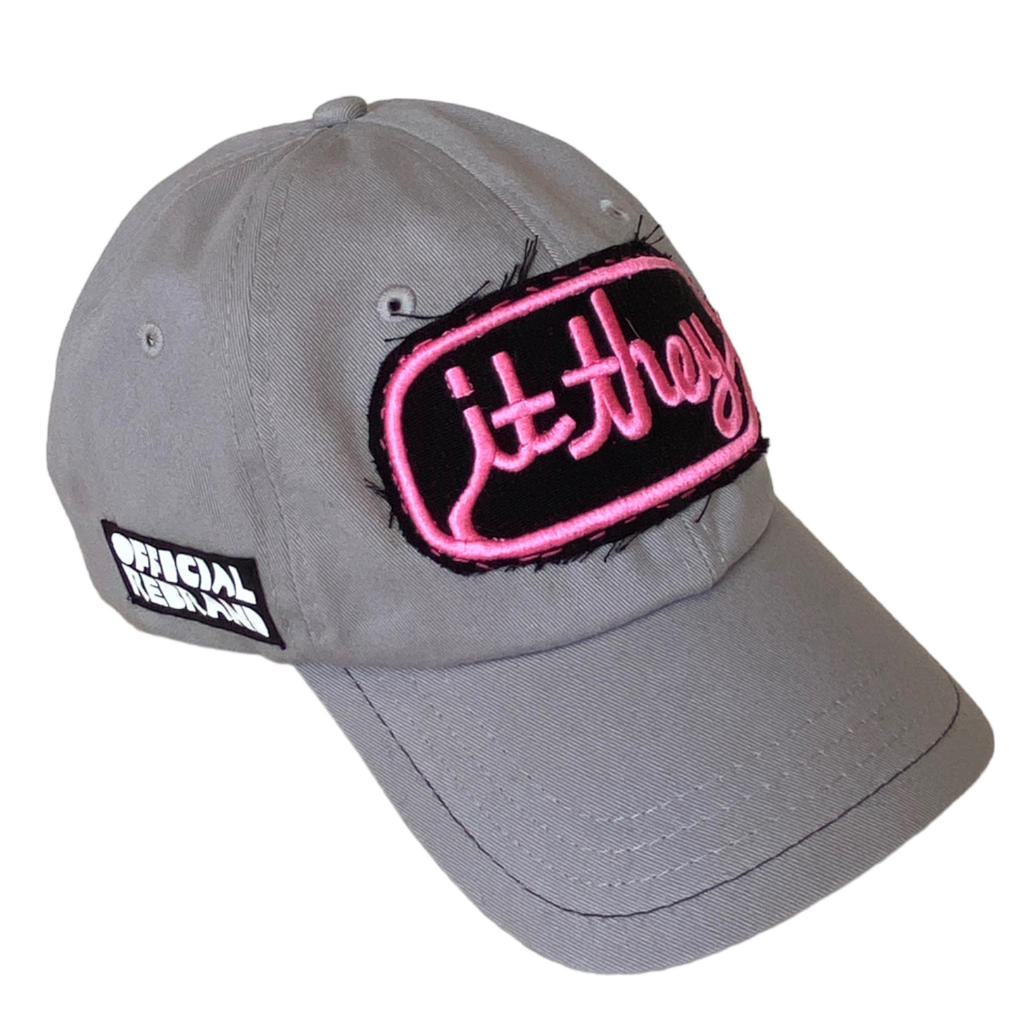IT GIRL/BOY/THEY upcycled dad hats