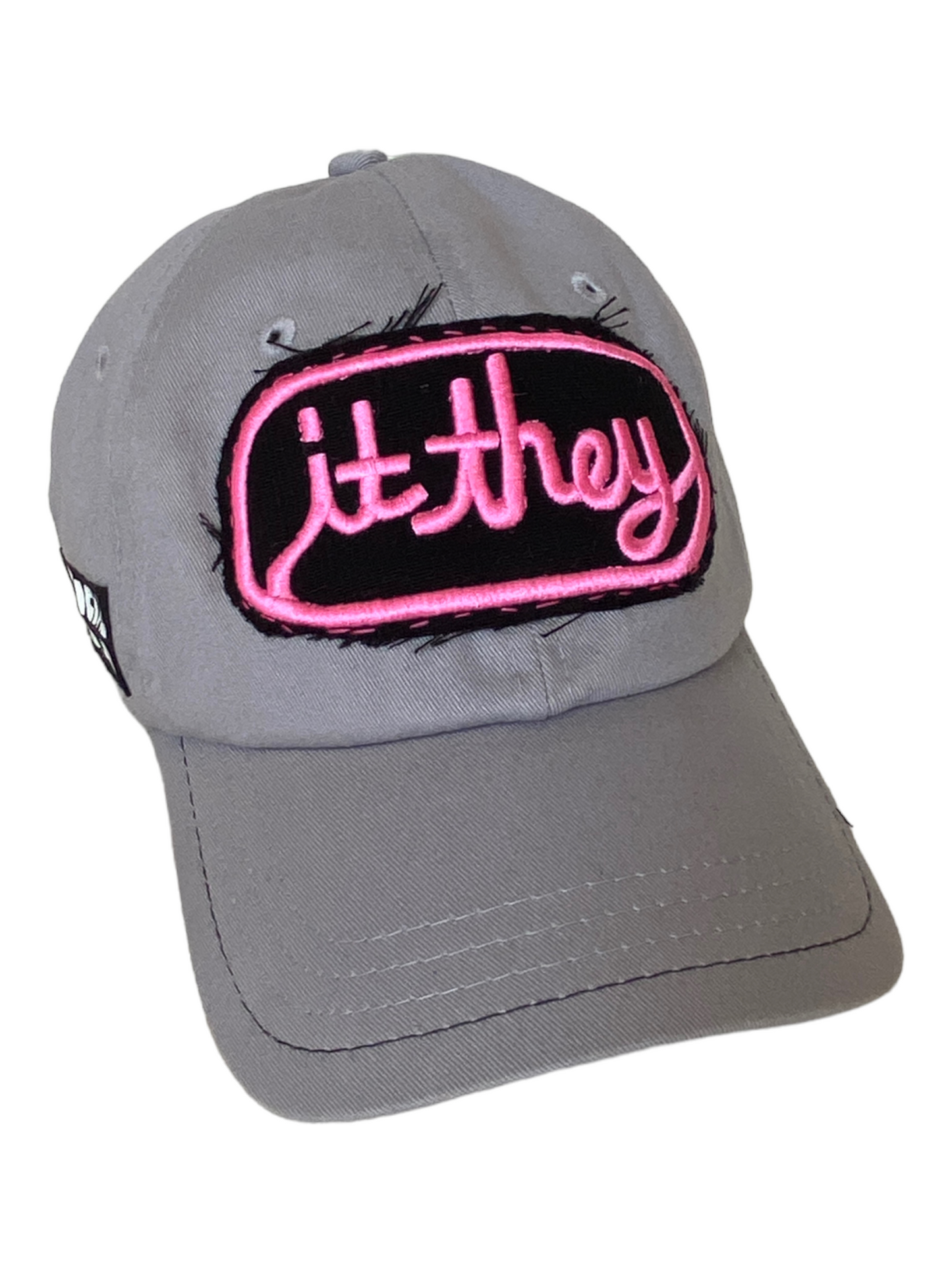 IT GIRL/BOY/THEY upcycled dad hats