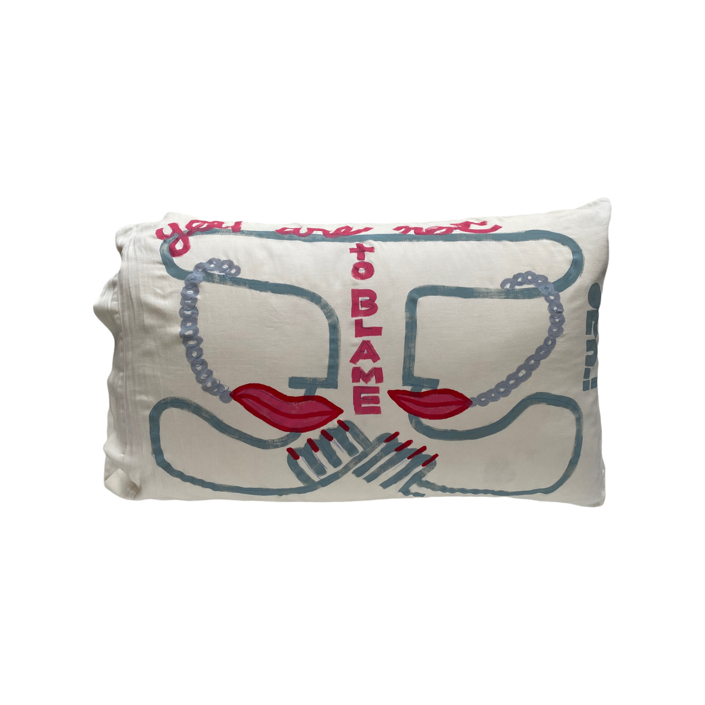 PAINTED pillowcases