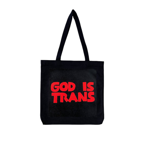 GOD IS TRANS tote