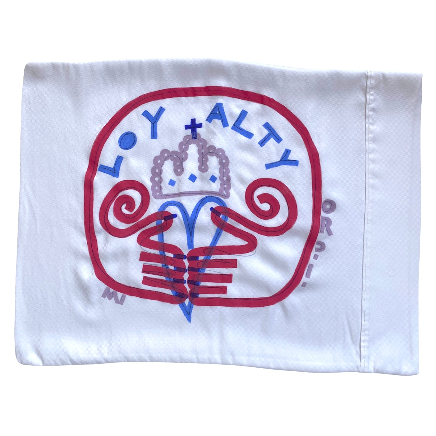 PAINTED pillowcases