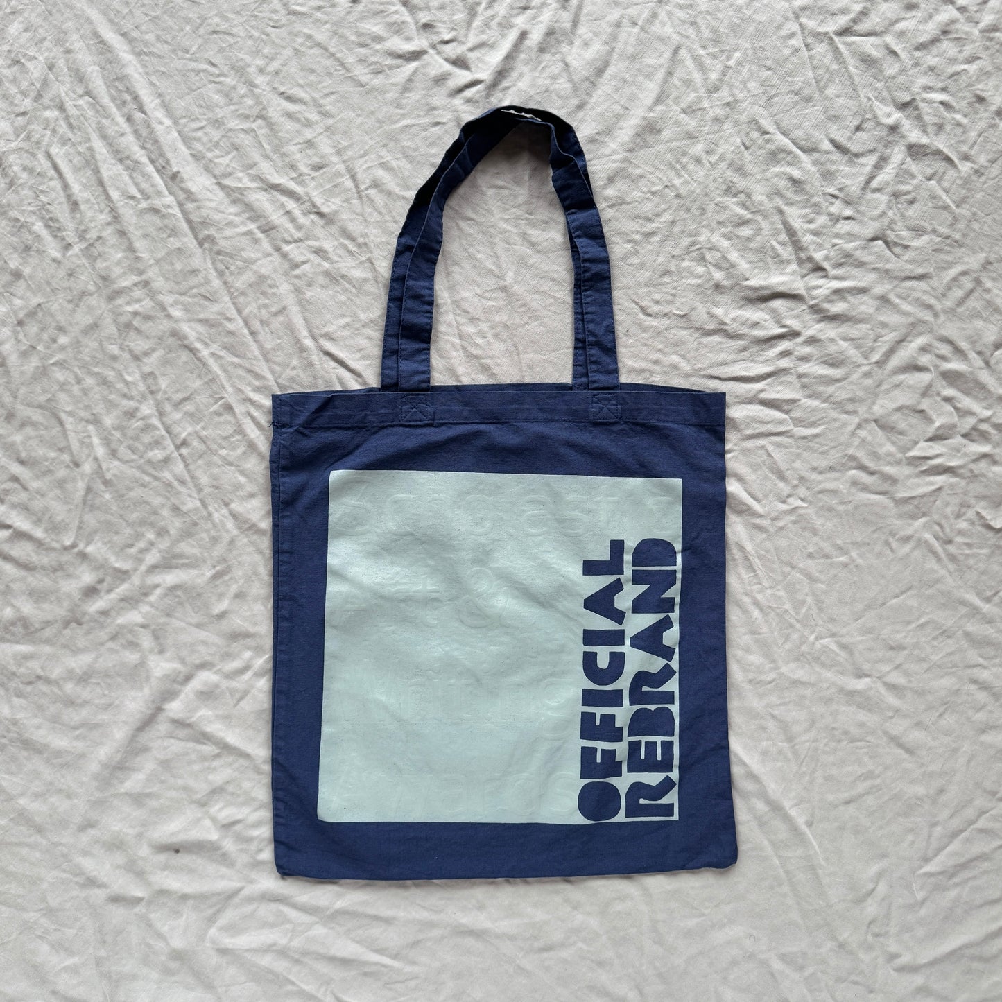 OFFICIAL REBRAND OVERPRINT tote