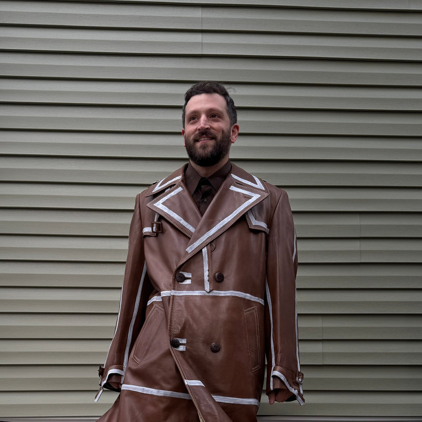 seams trench coat