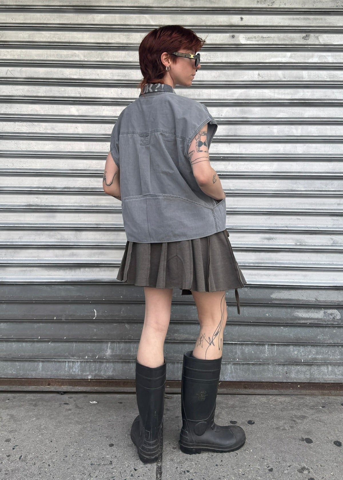 flip pocket shirts - greyscale