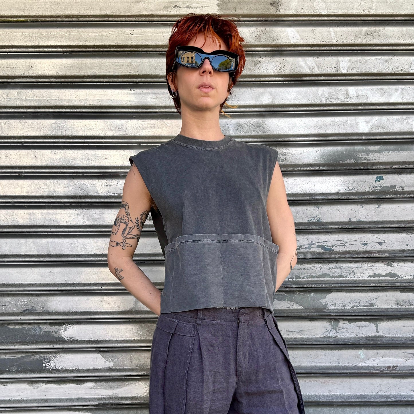 FOLDED POCKET T & Tanks