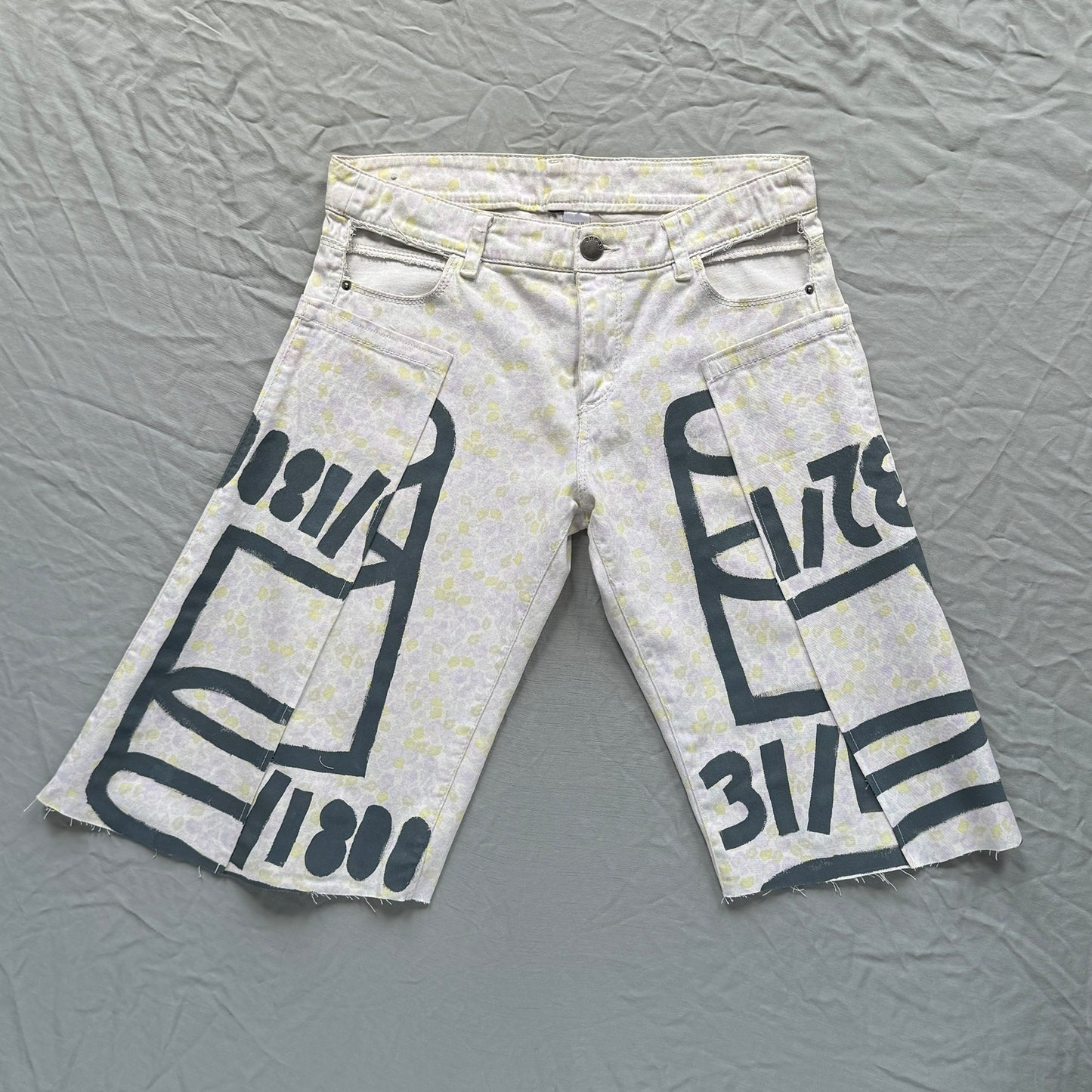 SLASH & SPREAD shorts - WATER JEANS edition 8