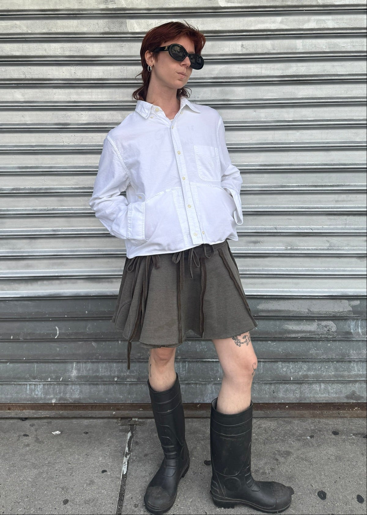 flip pocket shirts - greyscale