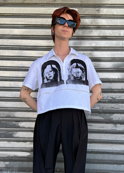 claude cahun studies for a keepsake deadstock polo
