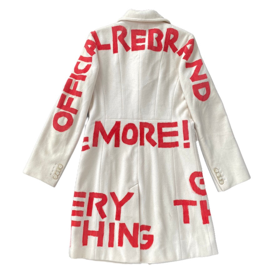 I WANT TO GIVE THEM EVERYTHING reclaimed coat