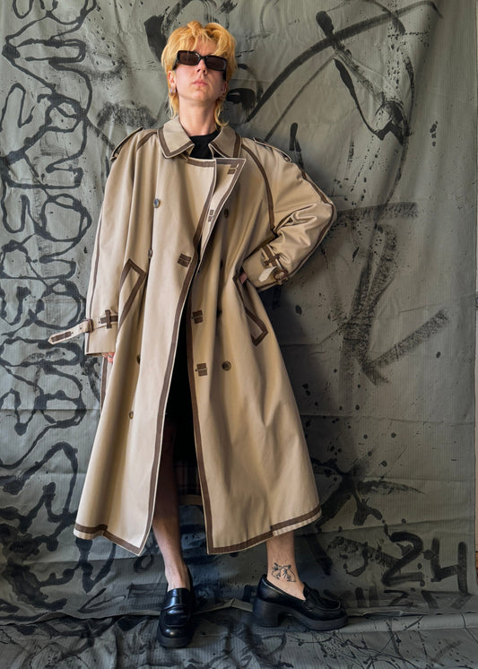 seams trench coat