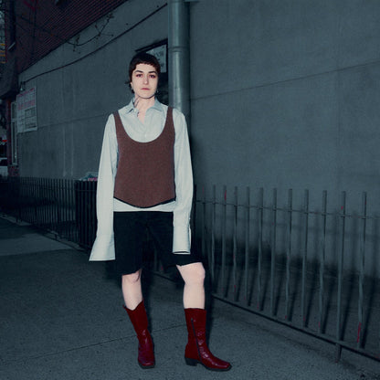 convertible sweater vest tote
