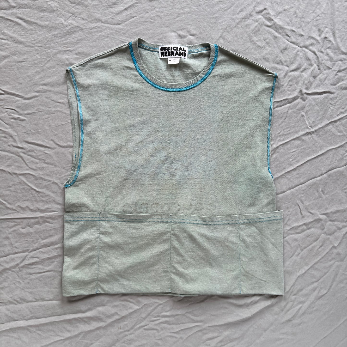 FOLDED POCKET muscle tanks