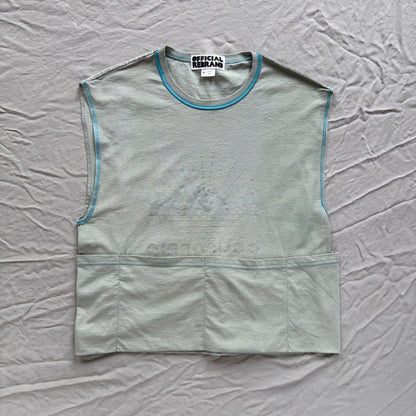FOLDED POCKET muscle tanks