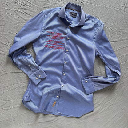 LYRICAH. embroidered button shirts
