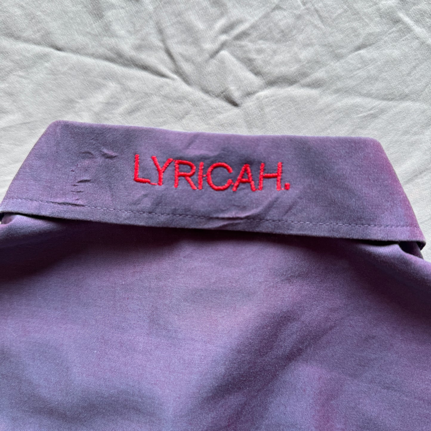 LYRICAH. embroidered button shirts