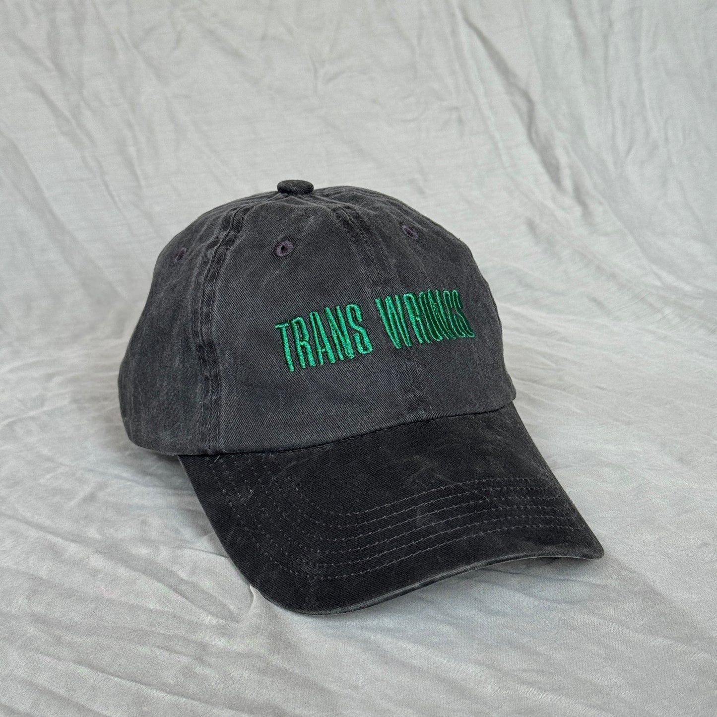 TRANS WRONGS baseball cap