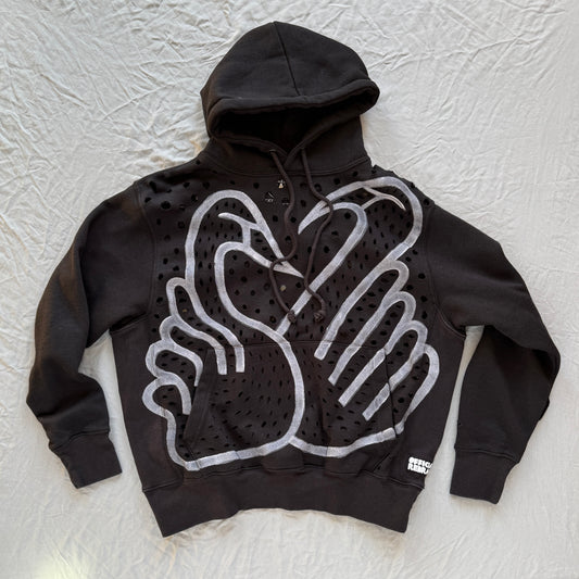 WEAR AND TEAR - SWANS hoodie