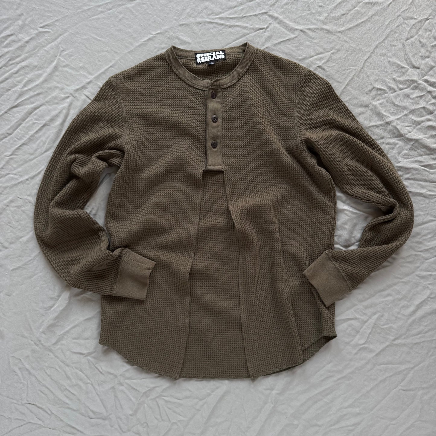 A-henley shirt