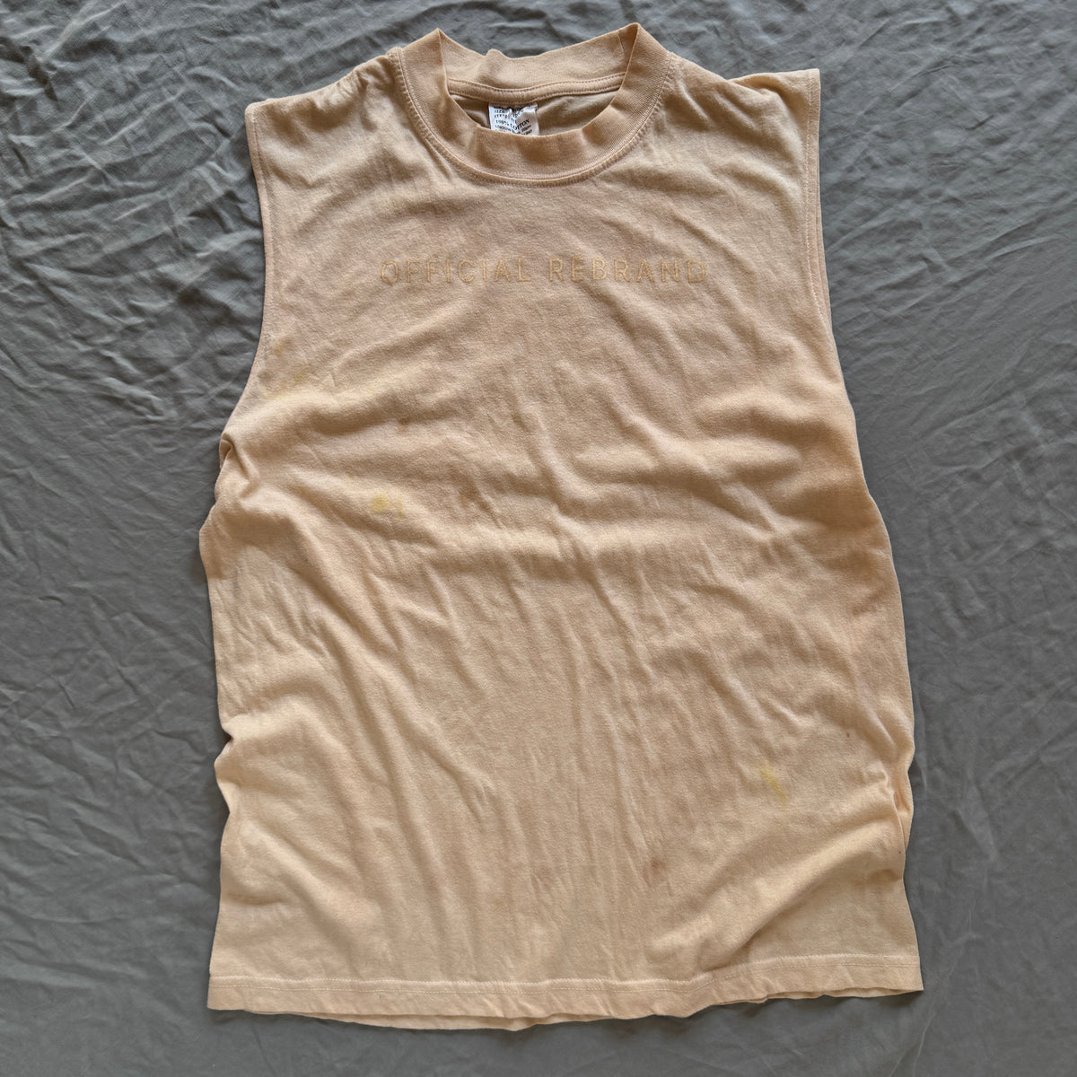 natural dyed officially rebranded tops