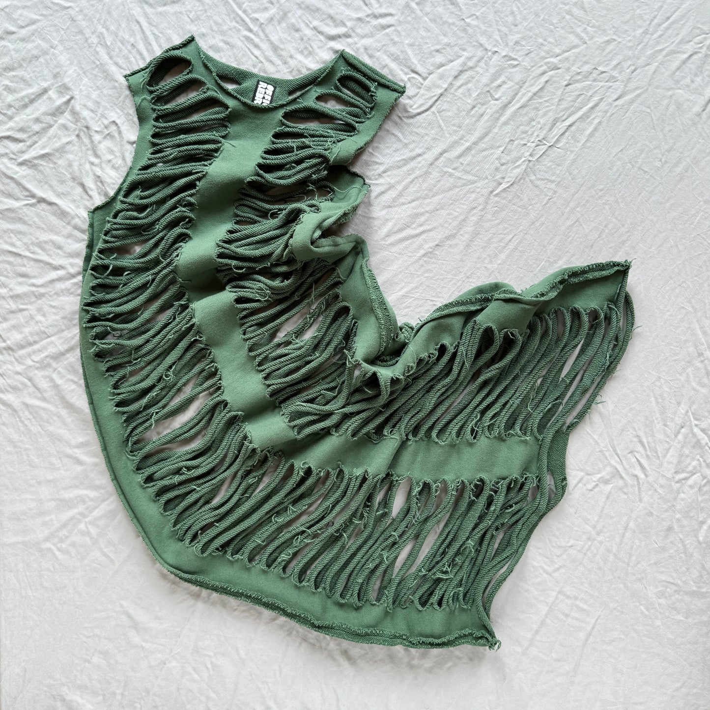 sliced ribs dress