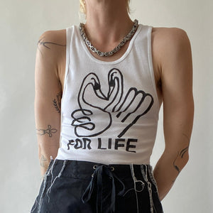 Open image in slideshow, FOR LIFE swans tank top
