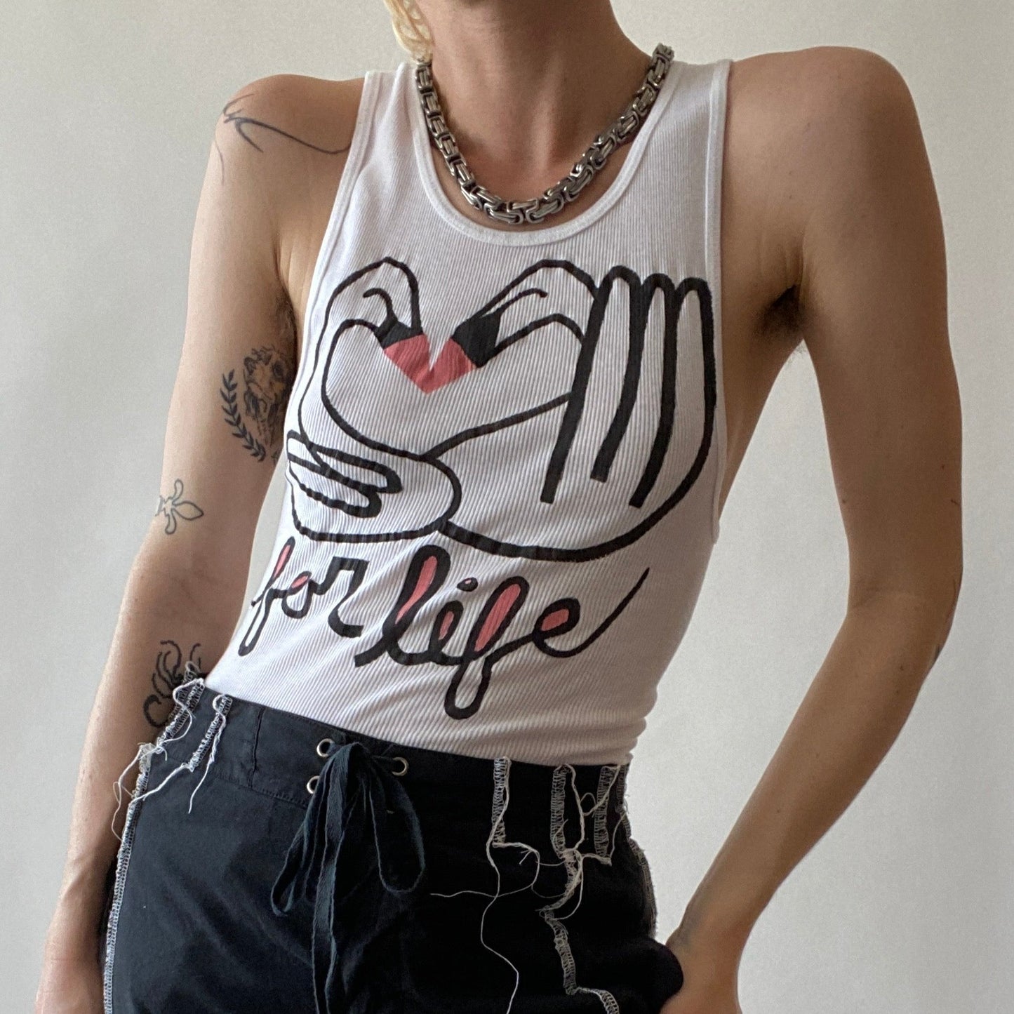 FOR LIFE swans tank top