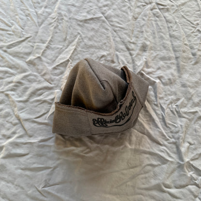 upcycled peter pan cap